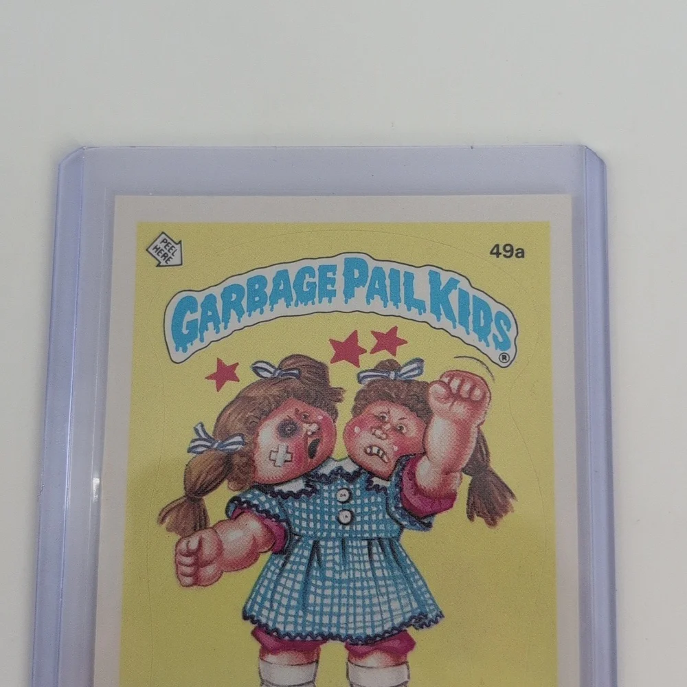 Double Heather Series 1 Garbage Pail Card In Great Condition !
